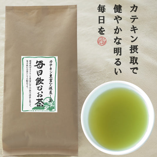 Tea for everyday drinking Tea Green tea Japanese tea Deep steamed tea Sencha