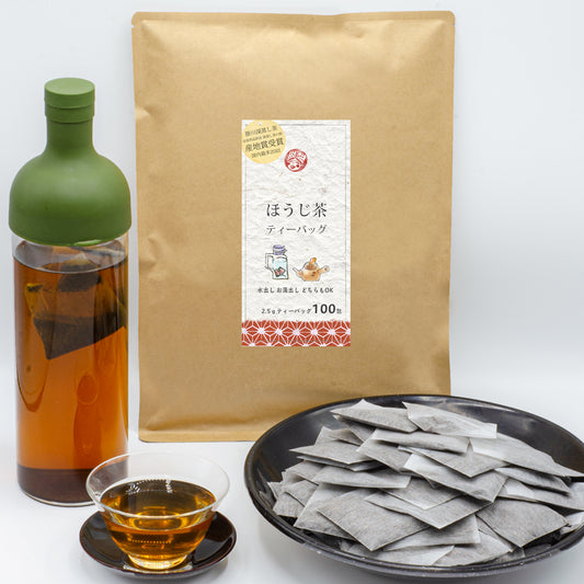 Chawaya Hojicha tea bags 2.5g 100 bags