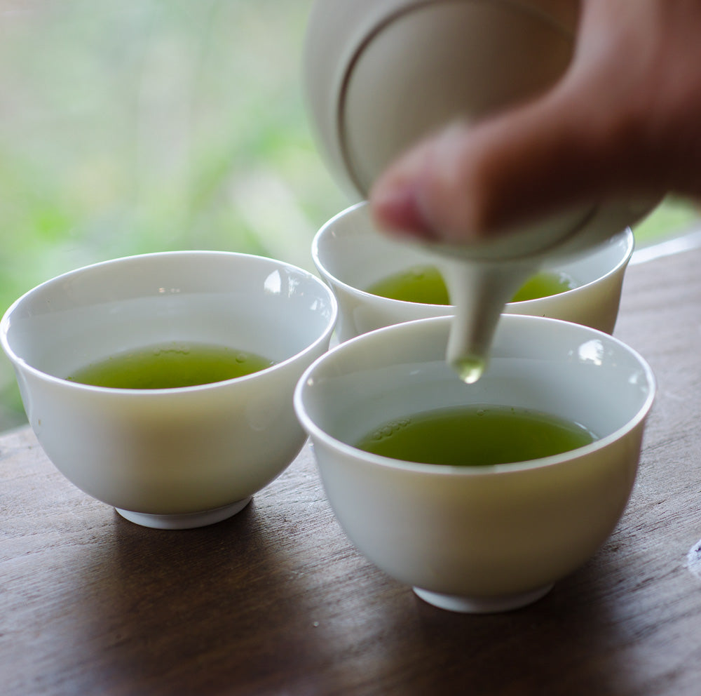 Everyday tea trip Small white porcelain sencha bowl, teacup, Φ7.7cm*H4.7cm, 60cc