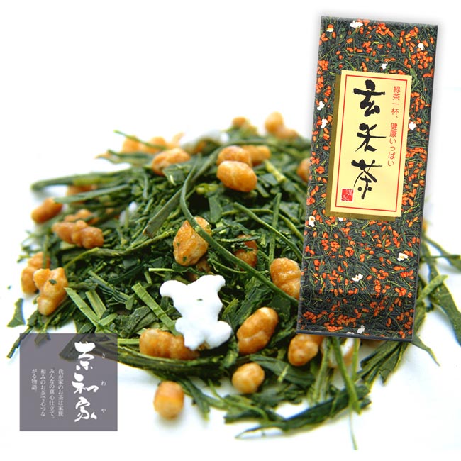 Chawaka Domestic Genmaicha 150g Kakegawa tea used