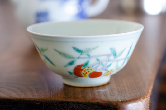 Tea Travel Jingdezhen Lotus Tea Cup (Sencha Bowl) Φ5.9cm * H4.2cm 30cc