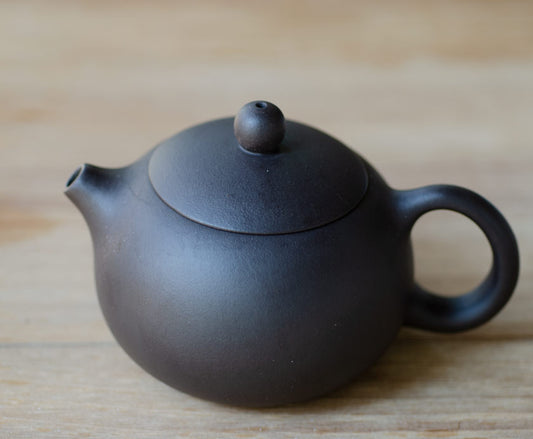Chinese tea utensils, purple sand teapot, teapot with obi net, Japanese tea teapot, deep steamed tea pot, 260cc