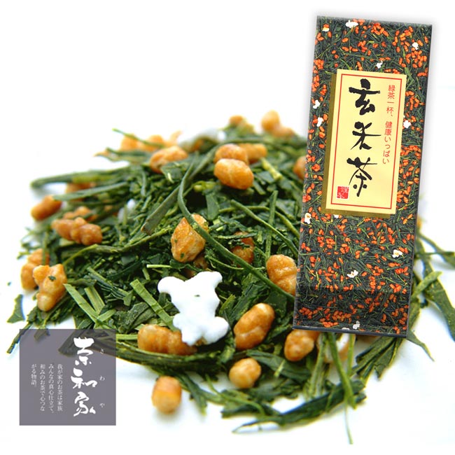 Chawaka Domestic Genmaicha 150g Kakegawa tea used