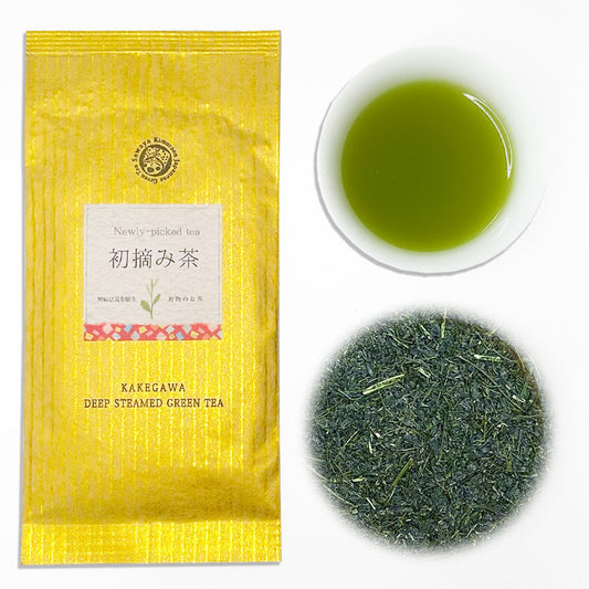 Chawaya First Picked Tea 100g Kakegawa Tea Deep Steamed Tea Tea Leaves 